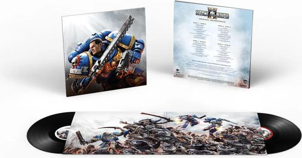 Bande Son Space Marine 2 Vinyle 2xLP Objet de Collection Introuvable