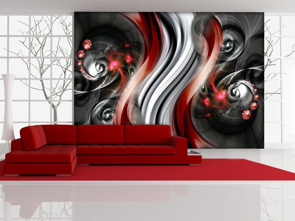 Vlies Fototapete 400x280 cm Tapeten Wandtapete XXL Abstrakt Diamant a-C-0018-a-b