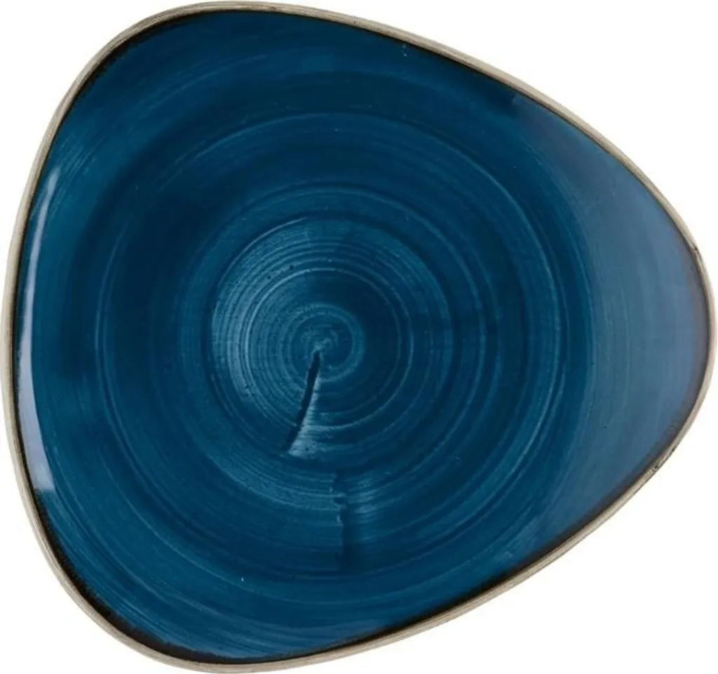 Assiettes Churchill Stonecast Java Blue Lotus 228 mm - Lot de 12 Pièces