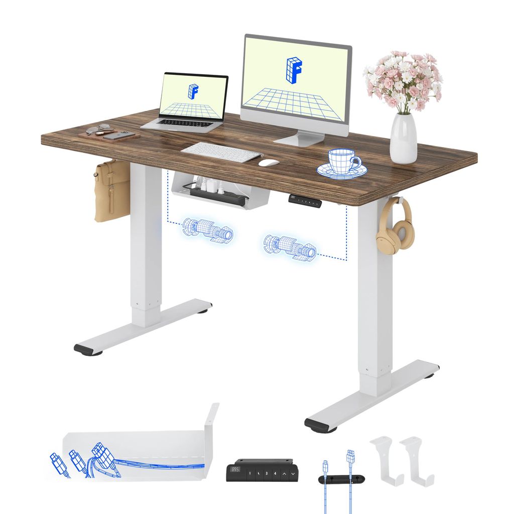 FLEXISPOT E1 Pro Elektrisch Höhenverstellbarer Schreibtisch Produktbild 