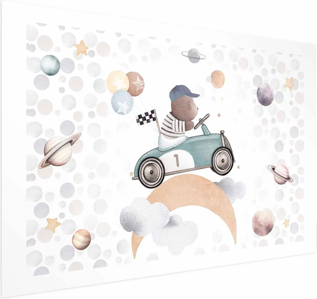 OFFERTA Poster Orsacchiotto 90x60 cm | Stampa Professionale senza Cornice