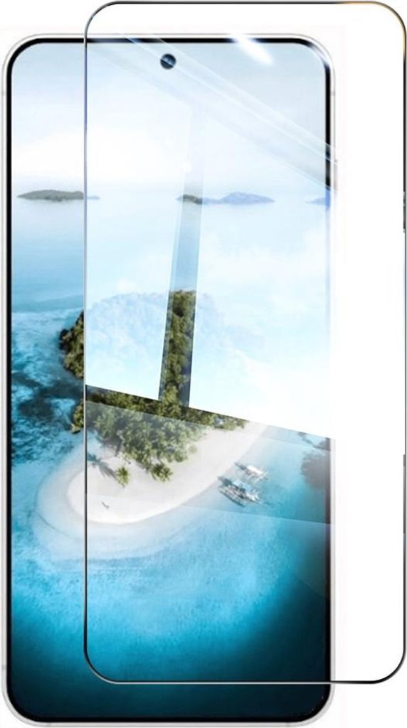 Samsung Galaxy S26 Plus Displayschutz - Coverup Full-Cover Panzerglas - Fingerprint Unlock - Schwarz