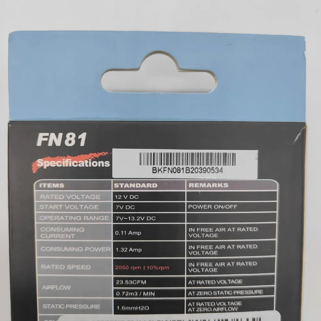Refroidissement boîtier PC 80mm SilverStone FN81 pour usage intensif