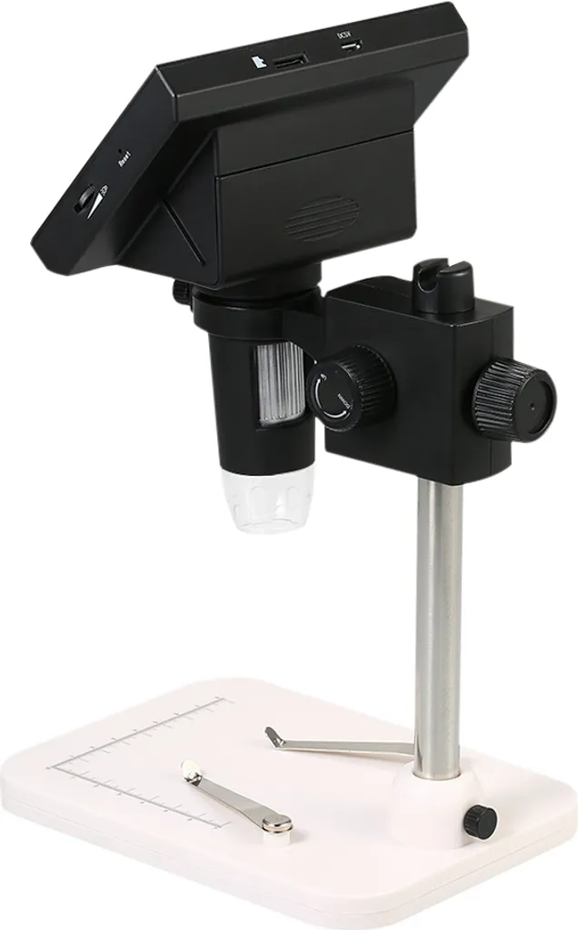 Microscope numérique LCD 4,3 pouces 1000X 720P avec support de soudure - 5
