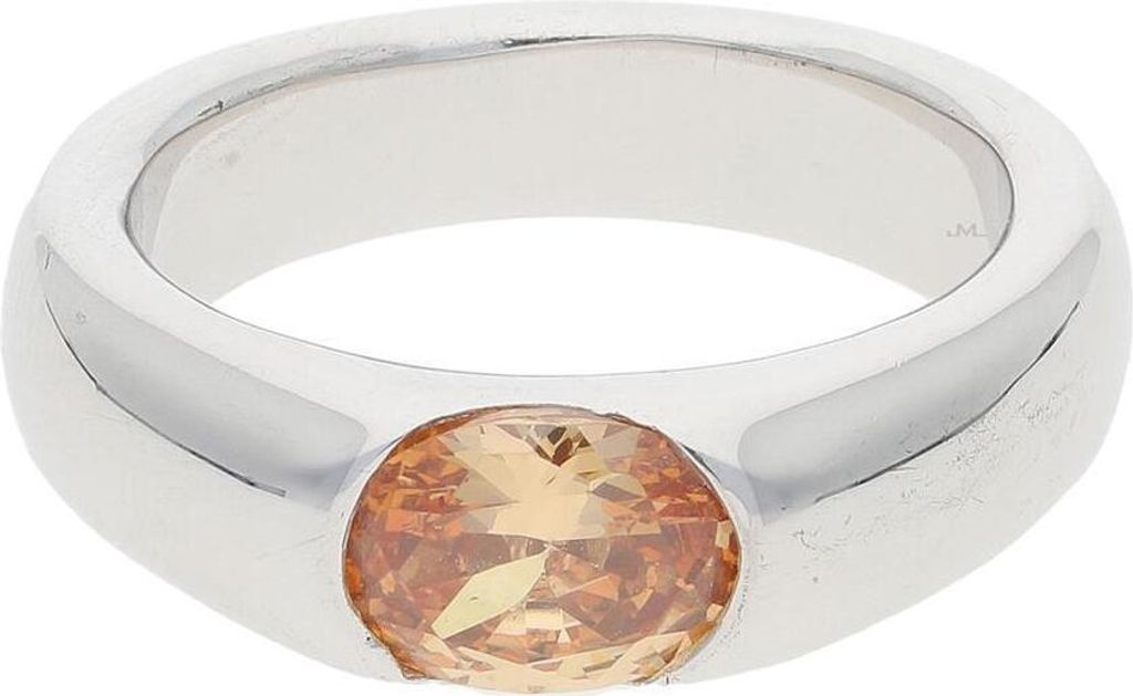 JuwelmaLux Ring 925/000 Sterling Silber mit synth. Zirkonia JL30-07-4044-G54