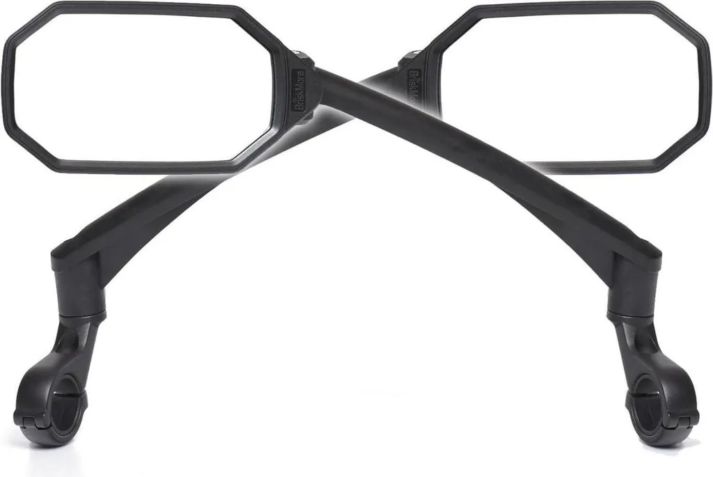 Rétroviseur vélo HD BT-023 : Éliminez les angles morts sur guidon de VTT