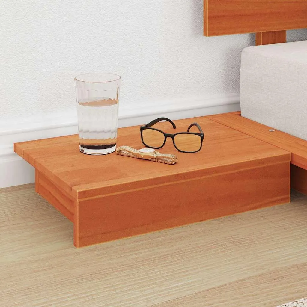 Letto Legno SYFAX 75x190 Marrone - Qualità Prezzo Imbattibile - 3