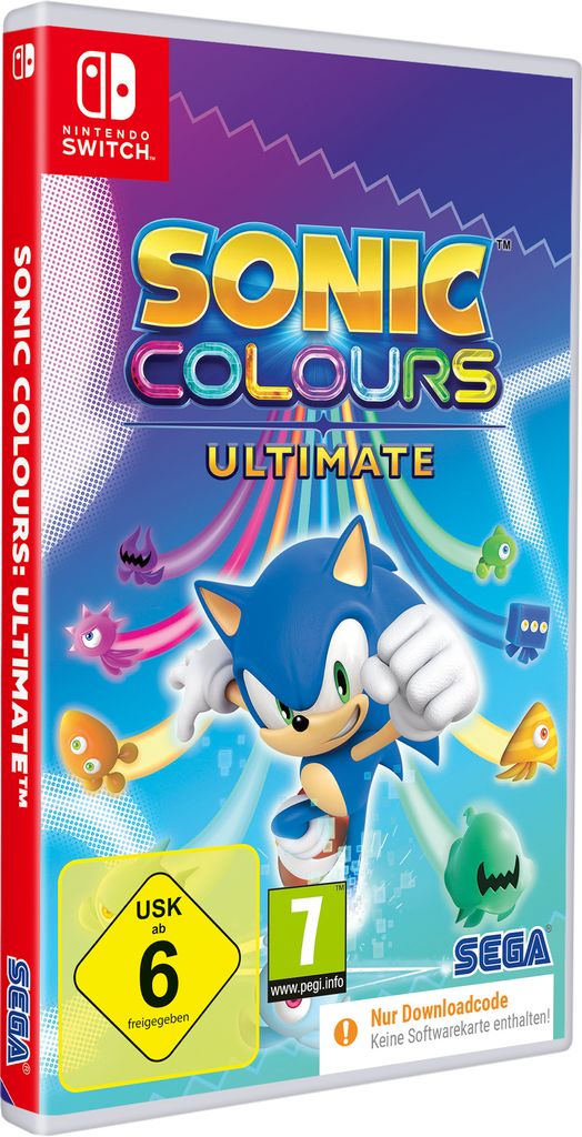 Sonic Colours Ultimate für Switch - Code in a Box Produktbild