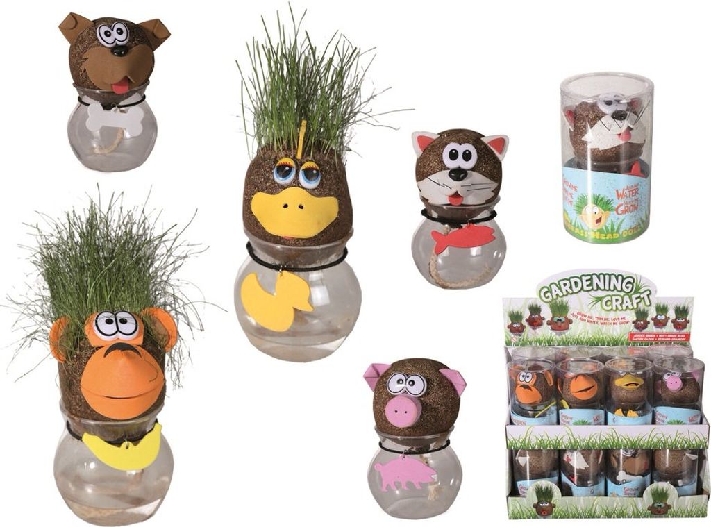 Zwierzęta z głową trawy Zdjęcie produktu 