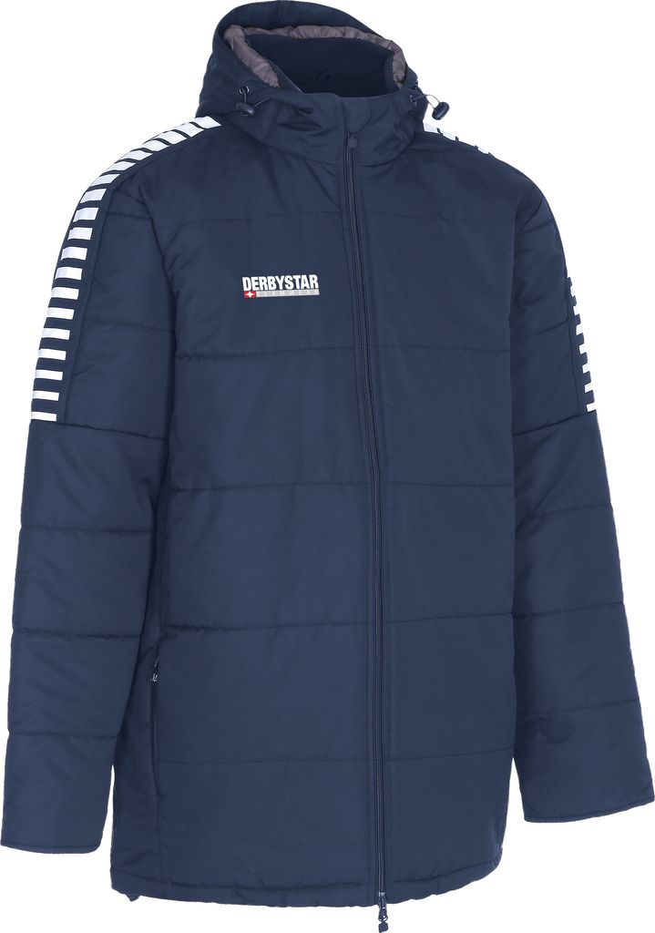 DERBYSTAR Hyper Stadionjacke, Gr.M, navy weiss