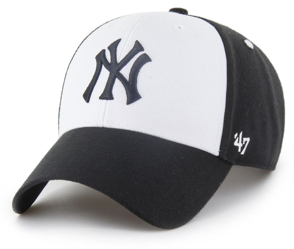 '47 Brand Cap MLB New York Yankees Replica Sure Shot Snap MVP BLACK