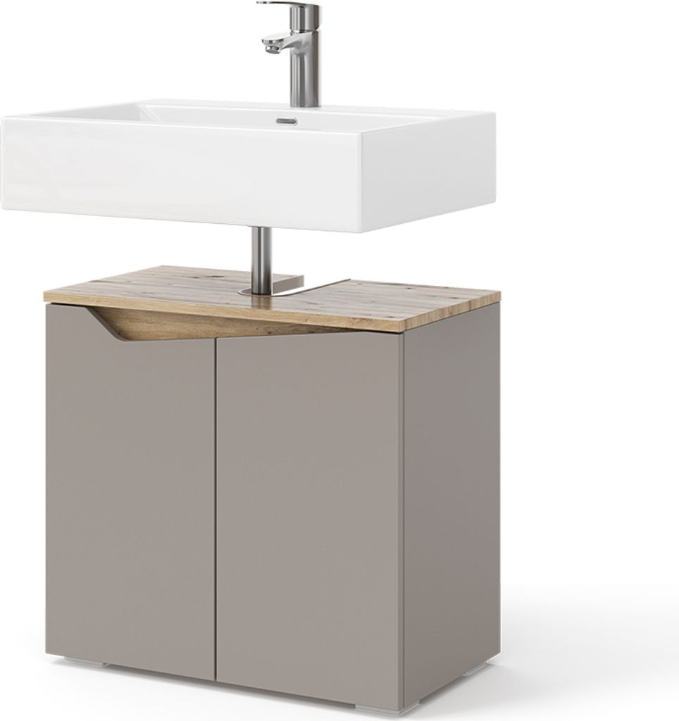 Vicco Waschbeckenunterschrank Marelle, 60 x 57.5 cm mit 2 Produktbild 7