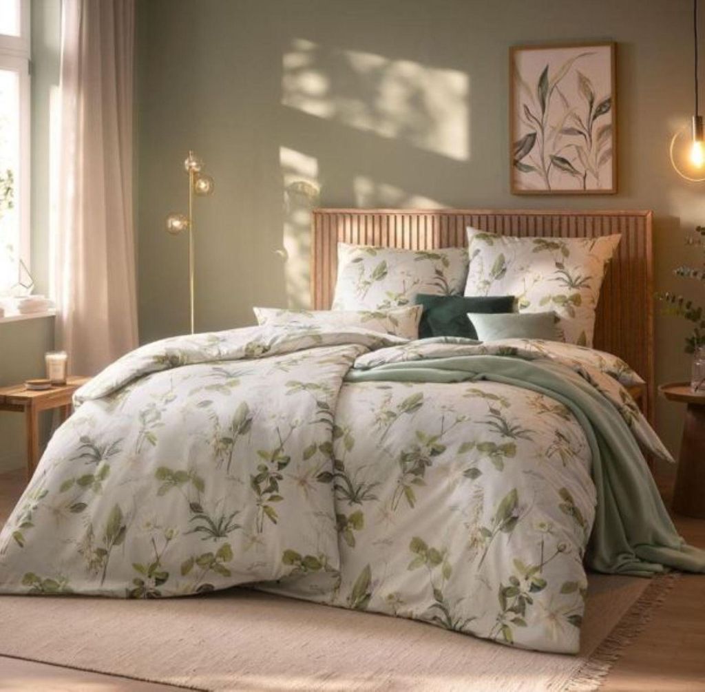 Estella Schweizer Premium Satin Bettwäsche 155x220 Nadea Produktbild 
