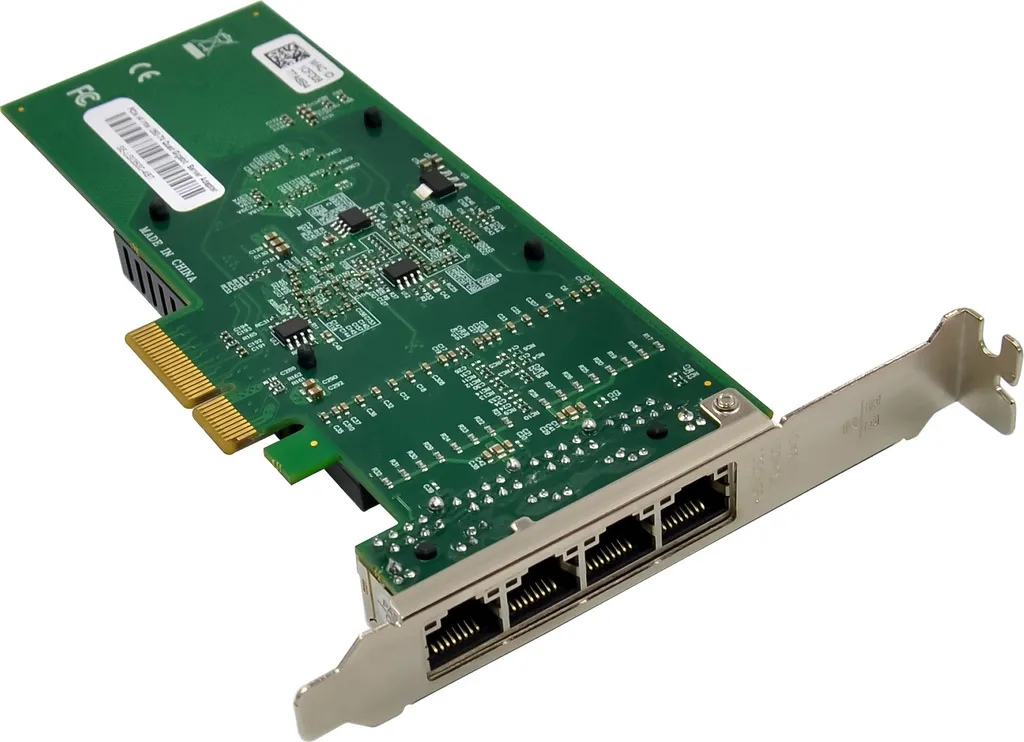 Carte InLine 4 Ports Ethernet pour Serveur et Virtualisation PCIe x4 - 3