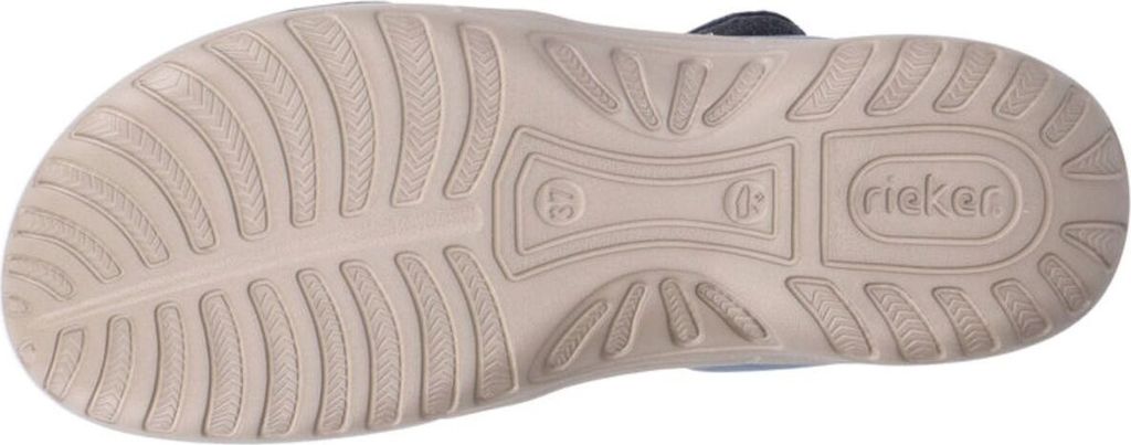 Rieker Sandalen Plat  Sandalen Plat - Blauw - Maat 40 Image du produit 