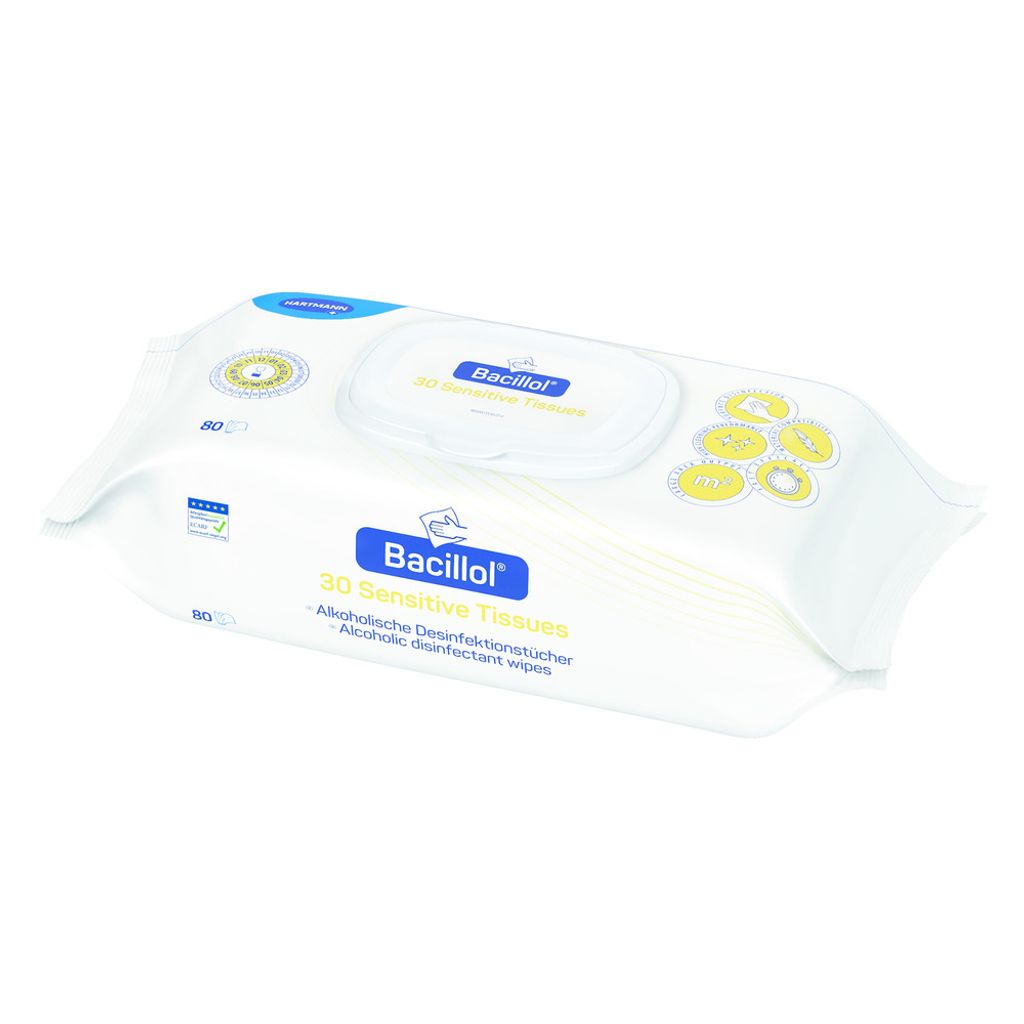 Hartmann Bacillol® 30 Sensitive Tissues, chusteczki Zdjęcie produktu 
