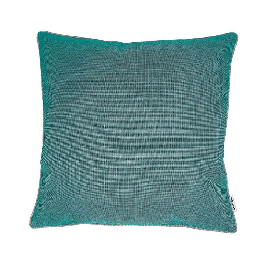 Outdoor Kissen 45x45cm Fb. petrol : 100% Polyester Produktbild 