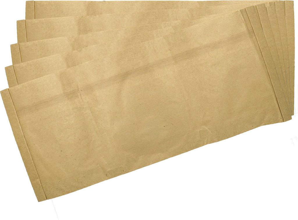 vhbw 20x Staubbeutel kompatibel mit Parkside PWD 12 A1, PNTS 1300 F5, PNTS 1300 E4, PNTS 1300 D3, PNTS 1300 C3 Staubsauger - 58,5cm x 25,4cm braun