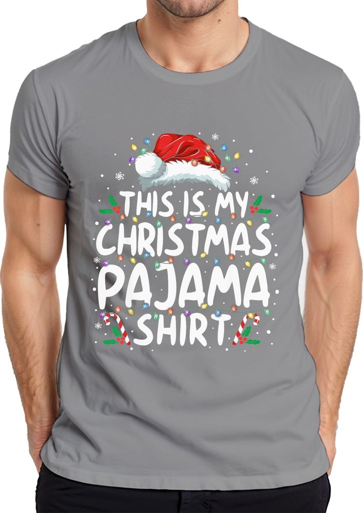 This is my Christmas Pajama Shirt Lichterkette - Produktbild 