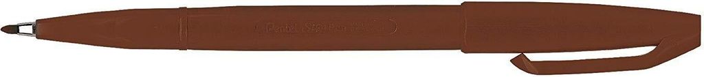 PentelArts Faserschreiber Sign Pen S520 braun