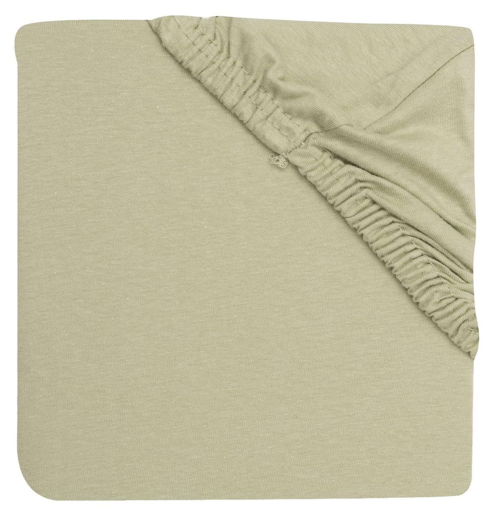 Spannbettlaken Jersey 40/50x80/90cm - Soft Matcha Produktbild 