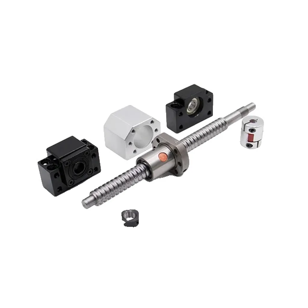 Vis à billes SFU1605 pour guidage linéaire CNC 350mm et support d'axe