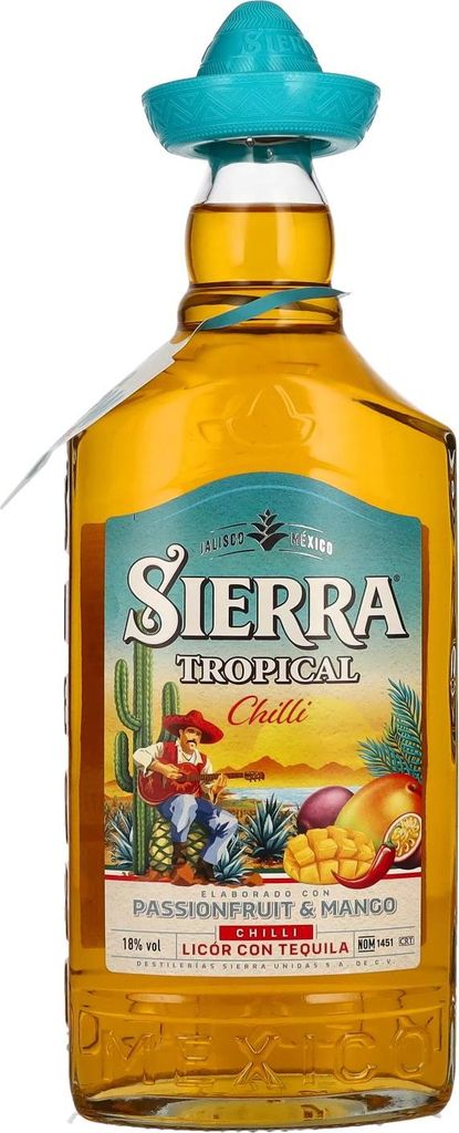 Sierra Tropical Chilli Tequila 18% Vol. 0.7L Produktbild 
