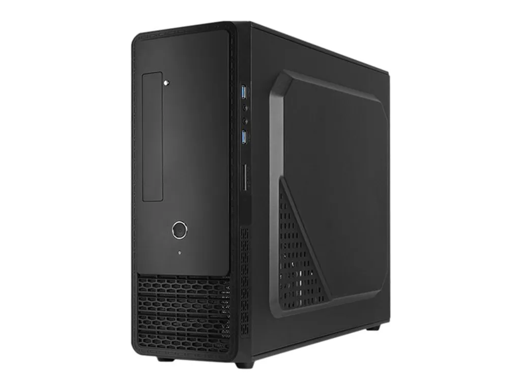 Boîtier Tour ATX Chieftec UC-03B-OP noir idéal pour PC de bureau polyvalent