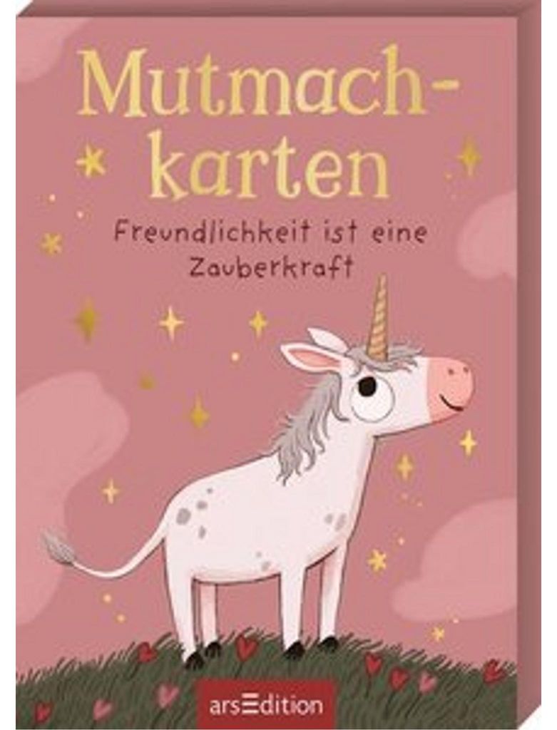 Ein Einhorn namens Oktober - Mutmachkarten Immagine del prodotto 