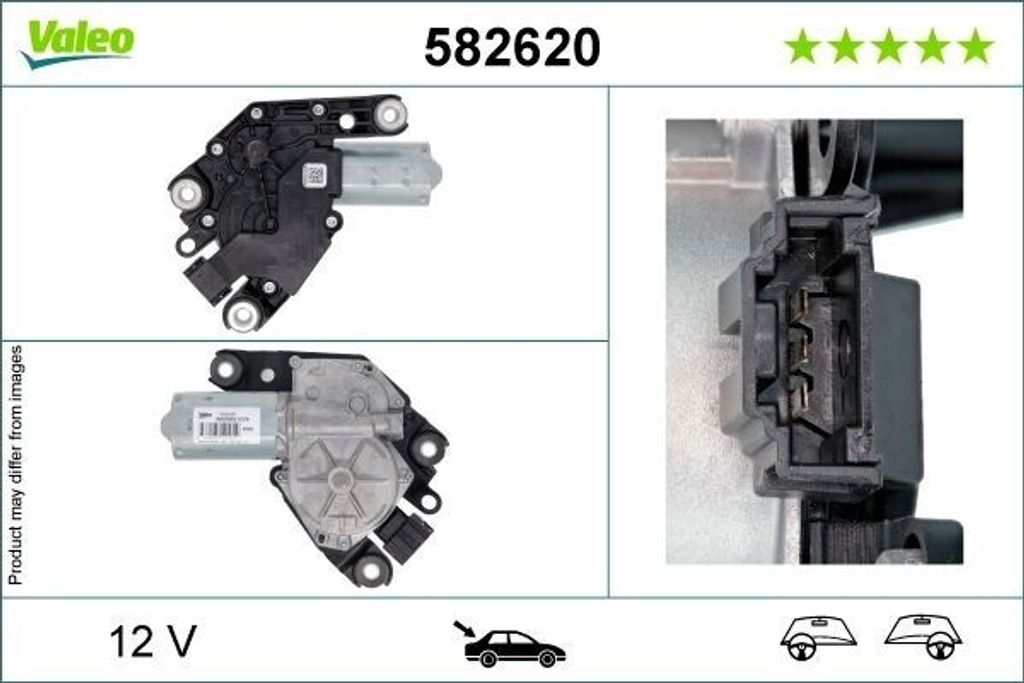 VALEO 582620 Wischermotor OE 4479061900 kompatibel mit V-Klasse, Vito