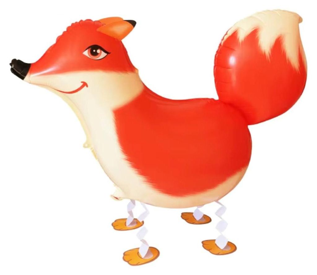 Fóliový balón Airwalker červená líška, približne 69 x 49 cm Obrázok produktu 