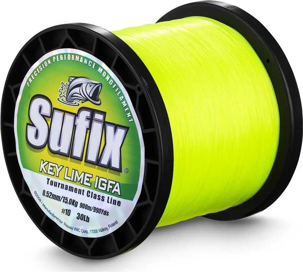 Sufix Key Lime Igfa Monofile Schnüre 600 M Gelb 0.680 mm Gelb 0.680 mm