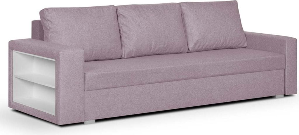3-Sitzer-Sofa mit Schlaffunktion MILO1 - Rosa