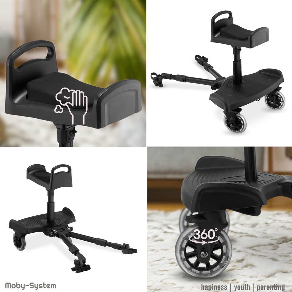 Moby-System BUGGY2GO Prodloužený kočárek s nastavitelným Obrázek produktu 7
