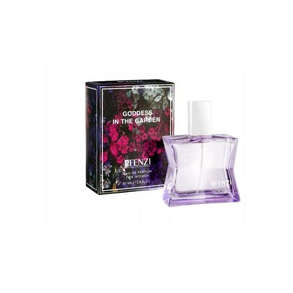 JFenzi Goddess in the Garden Eau de Parfum 100 ml – Damenduft mit Bergamotte & grünem Apfel, Herz aus Zedernholz, Koriander & Maracuja, Basis mi...