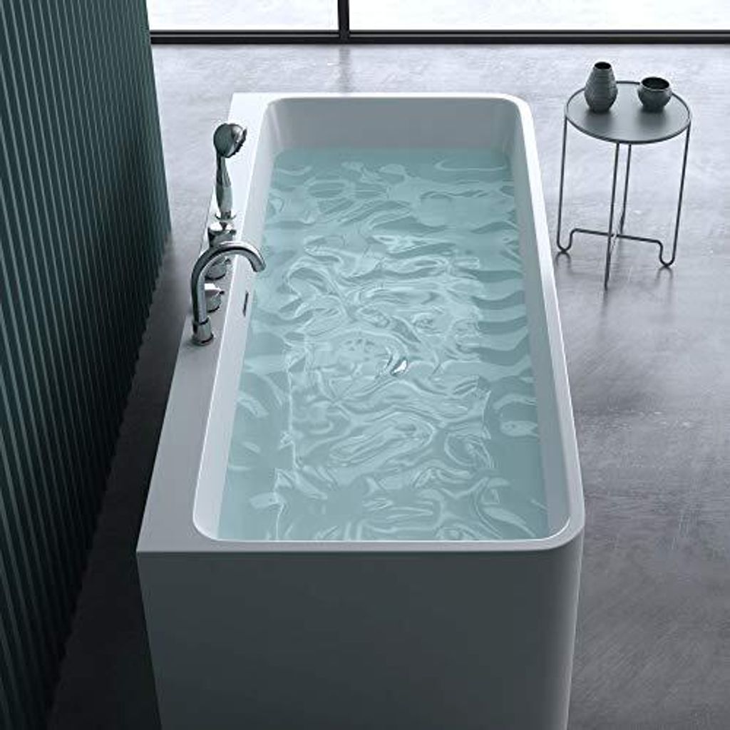 doporro Design-Badewanne Vicenza601 180x80x57cm komplett Produktbild 8