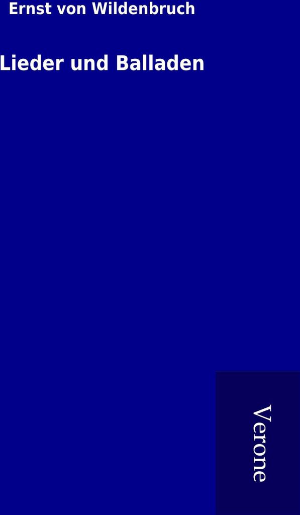 Lieder und Balladen