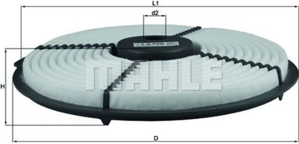 Luftfilter KNECHT LX 729