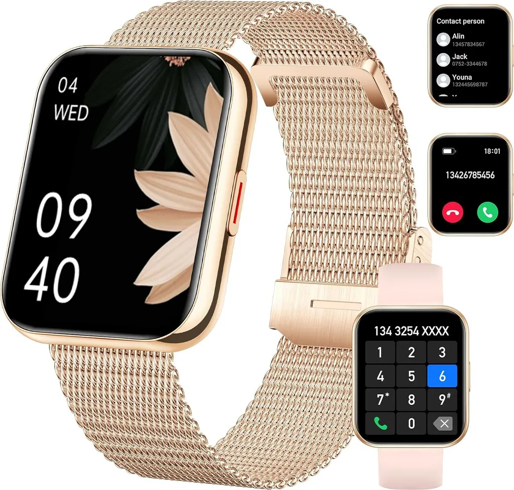 Smartwatch Lefyus Donna: L'accessorio Elegante per Salute e Chiamate