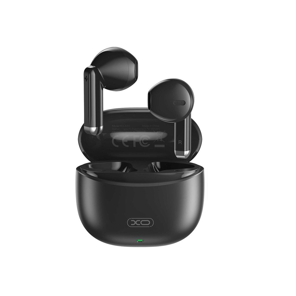 XO Bluetooth Kopfhörer X33 TWS In-Ear-Kopfhörer Wireless Earphones Schwarz