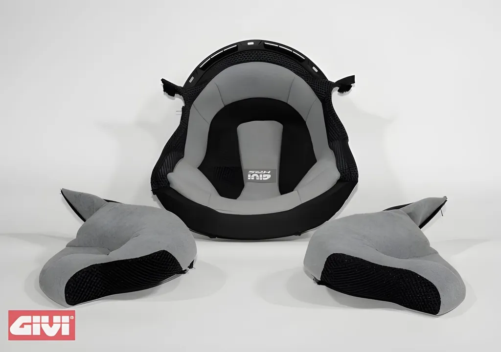 Interni Marroni GIVI X.07 L | Fodera e Guanciali per lo Scooterista