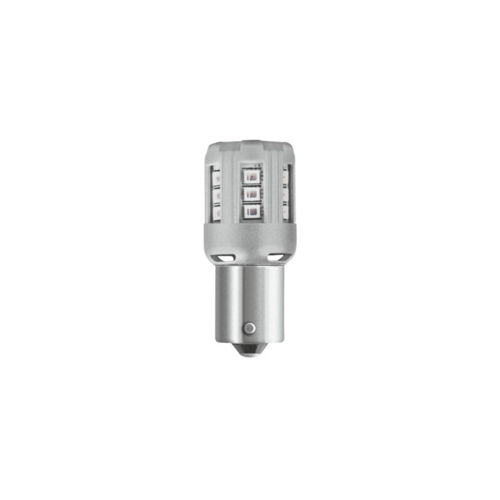 A single LED bulb is shown against a white background.