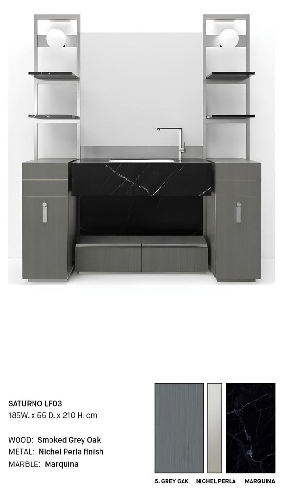 Grauer Badezimmerschrank Badezimmermöbel Badezimmerschrank Klassische Möbel