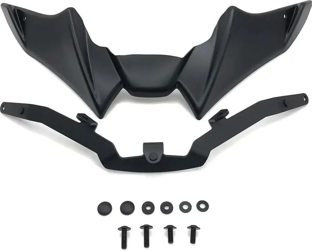 Winglets Yamaha MT-09 2021-2023 Spoiler Avant WF1 Noir Look Hyper Naked