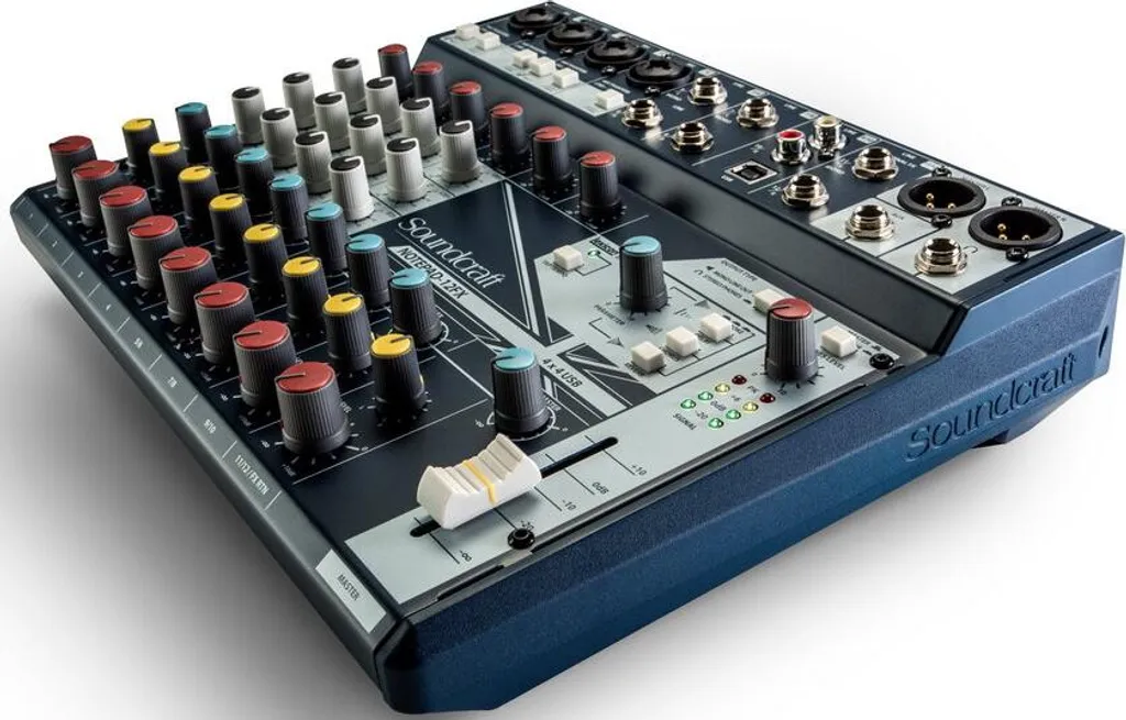 Soundcraft Notepad 12FX Table de mixage analogique avec interface USB