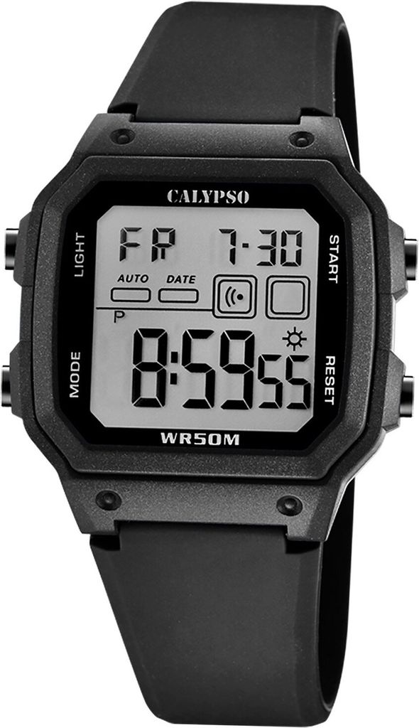 Digitaluhr Armbanduhr Herren Uhr K5812/2 schwarz