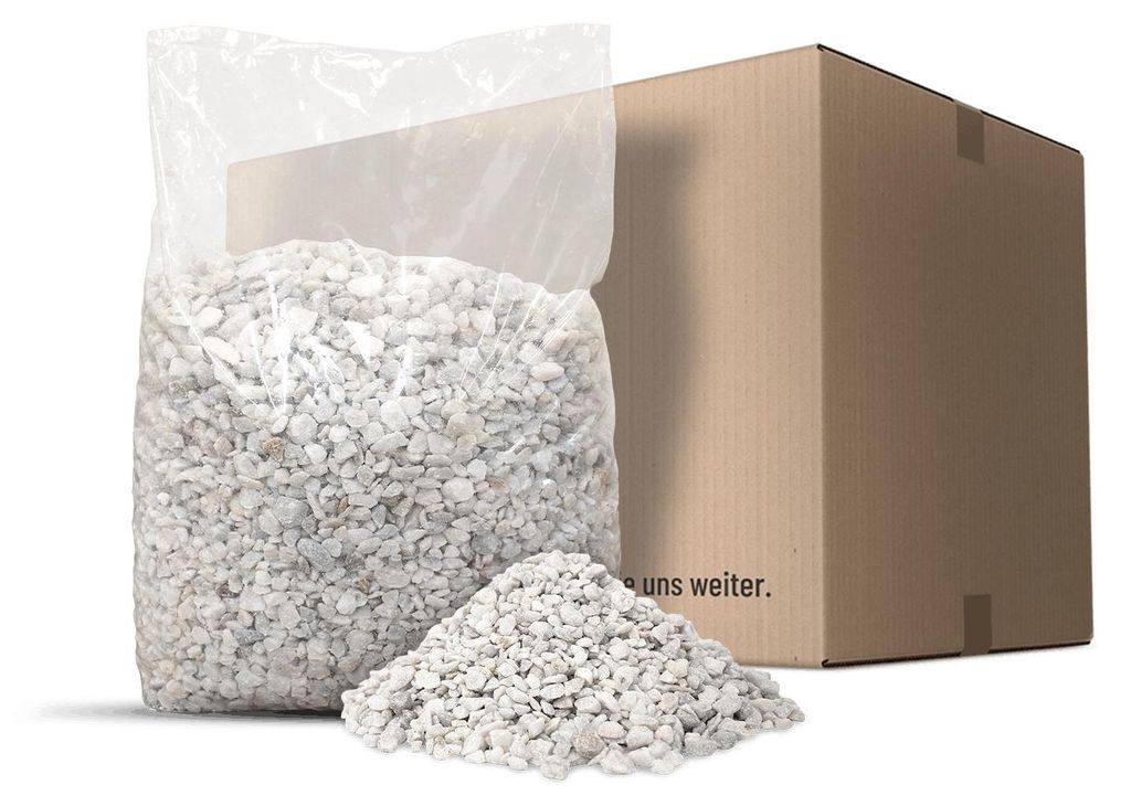 Galamio Ziersplitt Weiß 20kg Produktbild 