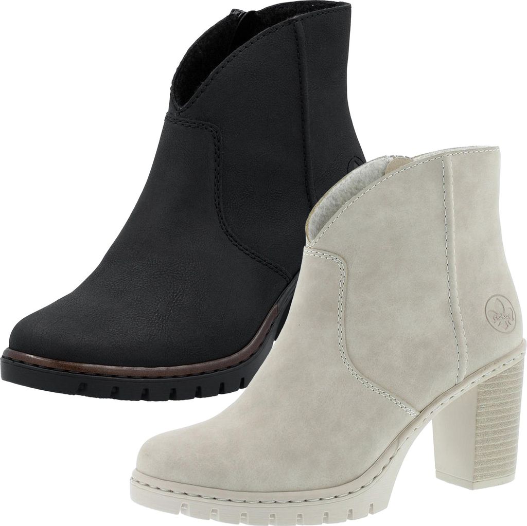 Ankle Boots Stiefel GefÃ¼ttert Keilabsatz Rieker Damen Stiefel Mit - Main Image