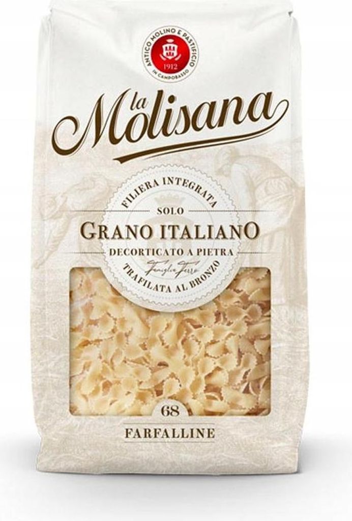 La Molisana Farfalline n.68 italské těstoviny 500 g Obrázek produktu 