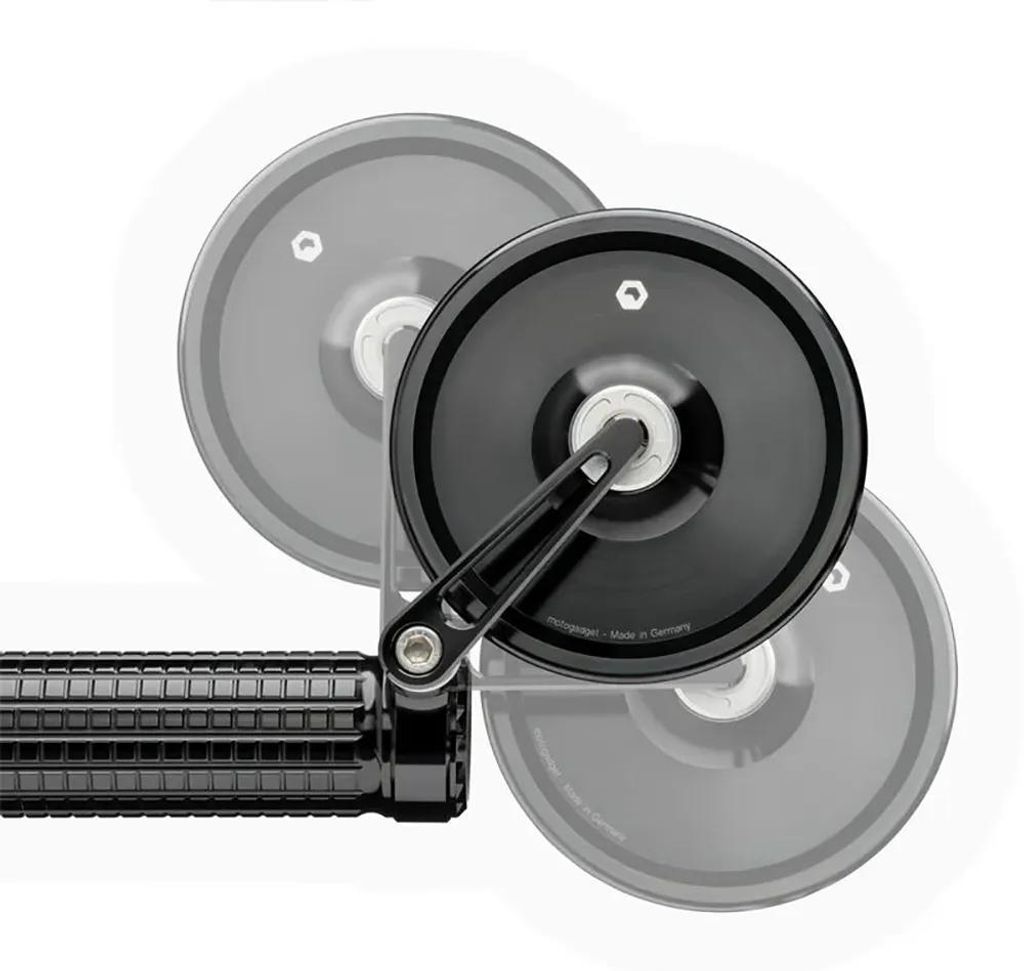motogadget mo.view classic 60 flip, specchietto retrovisore Immagine del prodotto 